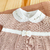 Saída maternidade tricot 4 peças vestido lista princesa rose - comprar online