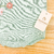 Romper jardineira verde flores + body guippir + faixinha - loja online