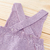 Romper Jardineira pompom lilas Tricot na internet