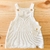 Vestido nuvem tricot branco