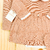 Saída maternidade tricot 4 peças coração rose - Titokinha