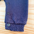 Macacão jardineira longa azul marinho + body camisa ML