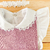 Romper Jardineira pompom lilas Tricot + Body guippir + Faixinha - comprar online