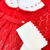 Saída maternidade tricot 4 peças vermelha 2 laços - loja online