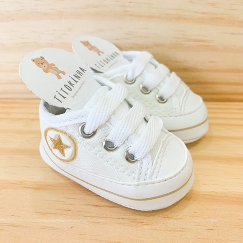 Tênis allstar branco