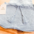 Romper Jardineira pompom azul bebê Tricot - comprar online