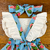 Romper sainha melancia c/ laço - comprar online