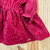 Vestido Cotelê Babados Magia dos Sonhos pink c/ laço na internet