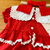Imagem do Romper magia do conto vermelho c/ faixa laço