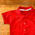 Body camisa basic vermelho manga curta - comprar online