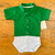 Body camisa basic verde manga curta