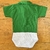 Body camisa basic verde manga curta - loja online