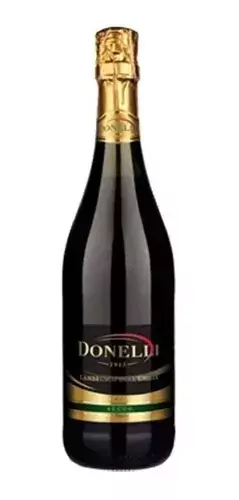Vino Frizzante Donelli Lambrusco Rosso Secco X750cc Italiano