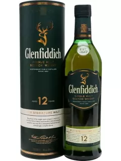 SINGLE MALT GLENFIDDICH 12 AÑOS 750cc - comprar online