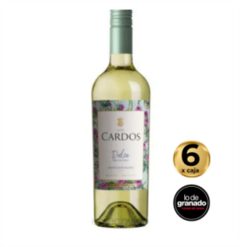 Los Cardos Dulce Sauvignone Blanc By Doña Paula por caja de 6 U.