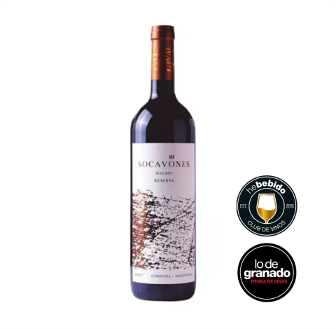 SOCAVONES MALBEC RESERVA TERRA CAMIARE, CORDOBA