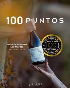  Jardín de Hormigas Los Amantes 2021 Malbec, Alto las Hormigas