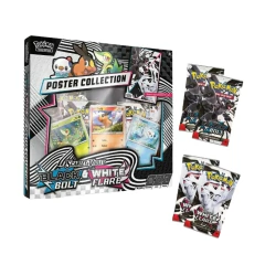 Scarlet & Violet - Black Bolt/White Flare- Unova Poster en internet