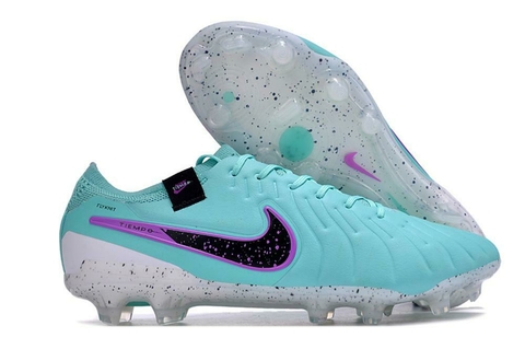 Chuteira Nike Tiempo Legend 10 FG - Azul e Branco