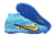 Chuteira Society Nike Air Zoom Mercurial Superfly IX Elite FG - Azul