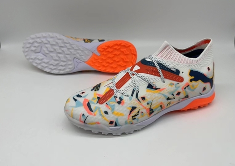 Chuteira Society Puma Future 2024 - Branco Colors