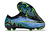 Chuteira Nike Air Zoom Mercurial Vapor XV Elite FG - Azul, Preto e Verde