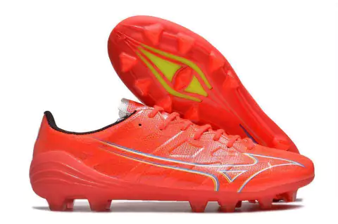 Chuteira Mizuno Alpha Japan FG - Laranja