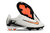 Chuteira Nike Air Zoom Mercurial Vapor XVI Elite FG - Branco e Preto