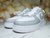 Tênis Nike Air Force 1 07 Low - White Grey na internet