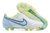 Chuteira Nike Tiempo Legend 9 FG - Branco e Azul