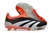 Chuteira Adidas Predator Elite Laceless FG - Laranja, Preto e Branco