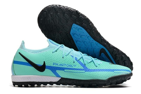Chuteira Society Nike Phantom GT2 Elite TF - Verde
