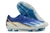 Chuteira Adidas Crazyfast 1 FG Messi - Azul, Branco e Dourado