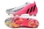 Chuteira Adidas Predator Edge Geometric 1 FG - Branco e Rosa - comprar online