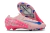 Chuteira Nike Air Zoom Mercurial Vapor XVI Elite FG - Rosa e Azul