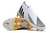 Chuteira Adidas Predator Edge Geometric+ FG - Branco, Preto e Dourado - comprar online