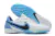 Chuteira Society Nike Tiempo Legend 9 TF - Branco e Azul