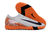 Chuteira Society Nike Air Zoom Mercurial Vapor XVI Elite FG - Branco e Laranja