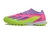 Imagem do Chuteira Society Adidas x23 Crazyfast 1 TF - Rosa e Verde