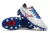 Chuteira Mizuno Morelia Neo III Japan FG - Branco e Azul - loja online