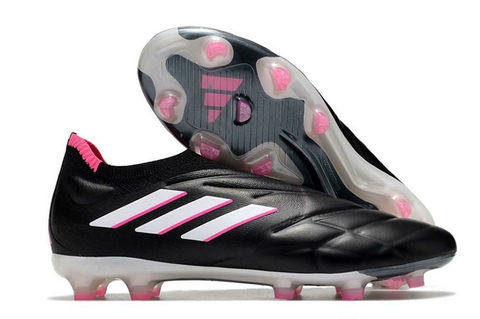 Chuteira Adidas Copa Pure firm Ground Boots FG - Preto e Rosa