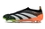 Chuteira Adidas Predator Elite Laceless FG - Preto, Laranja e Verde - loja online