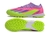 Chuteira Society Adidas x23 Crazyfast 1 TF - Rosa e Verde