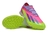 Chuteira Society Adidas x23 Crazyfast 1 TF - Rosa e Verde - comprar online