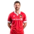 Camisa Wrexham AFC I 24/25 - Masculino Torcedor - Vermelho