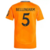 Camisa Real Madrid II 24/25 - Masculino Torcedor BELLINGHAM N°5 - Laranja - comprar online