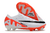 Chuteira Nike Air Zoom Mercurial Vapor XV Elite FG - Branco e Laranja