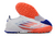Chuteira Society Adidas F50 Elite FG - Branco e Laranja