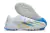 Chuteira Society Adidas x23 Crazyfast 1 TF - Branco e Azul