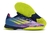 Chuteira Futsal Adidas SpeedFlow 1 TF - Azul e Rosa